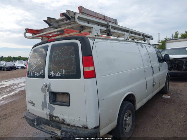 46227760 :رقم المزاد ، 1GCZGUBG6C1200772 vin ، 2012 Chevrolet Express 3500 Work Van مزاد بيع
