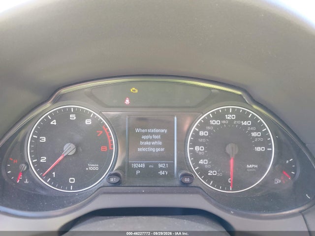 46227772 :رقم المزاد ، WA1LKAFP6AA099981 vin ، 2010 Audi Q5 3.2 Premium مزاد بيع