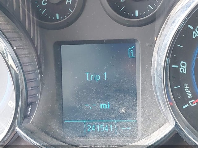 2011 Chevrolet Cruze Ltz მანქანა იყიდება აუქციონზე, vin: 1G1PH5S91B7126404, აუქციონის ნომერი: 46227795