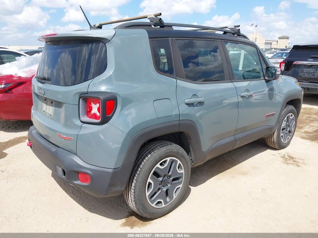 Aukcja sprzedaży 2016 Jeep Renegade Trailhawk, vin: ZACCJBCT8GPD43557, numer aukcji: 46227857