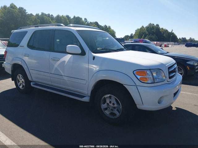46227998 :رقم المزاد ، 5TDBT48A52S071053 vin ، 2002 Toyota Sequoia Limited V8 مزاد بيع