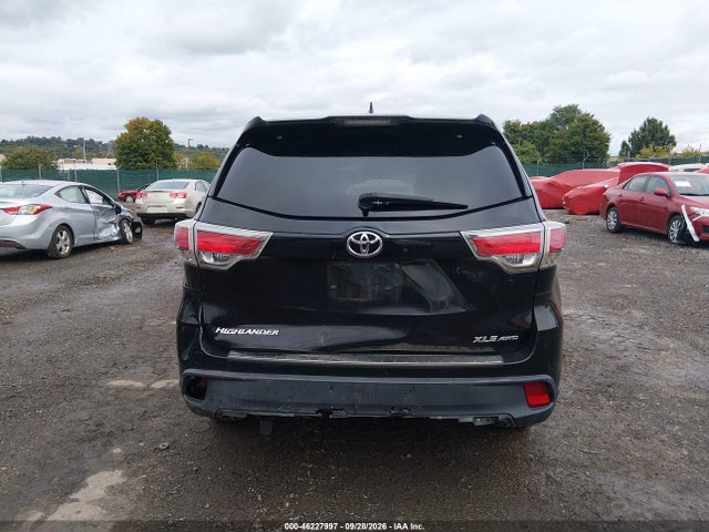 46227997 :رقم المزاد ، 5TDJKRFH9GS352761 vin ، 2016 Toyota Highlander Xle V6 مزاد بيع