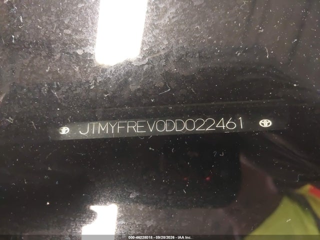 2013 Toyota Rav4 Limited მანქანა იყიდება აუქციონზე, vin: JTMYFREV0DD022461, აუქციონის ნომერი: 46228018