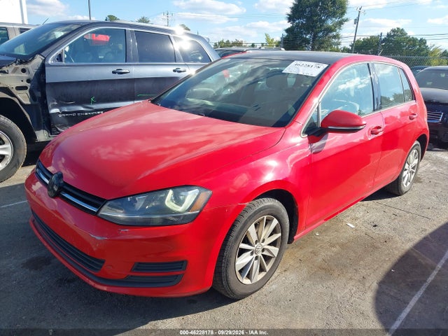 Продажа на аукционе авто 2015 Volkswagen Golf Tsi S 4-door, vin: 3VW217AU1FM029994, номер лота: 46228178