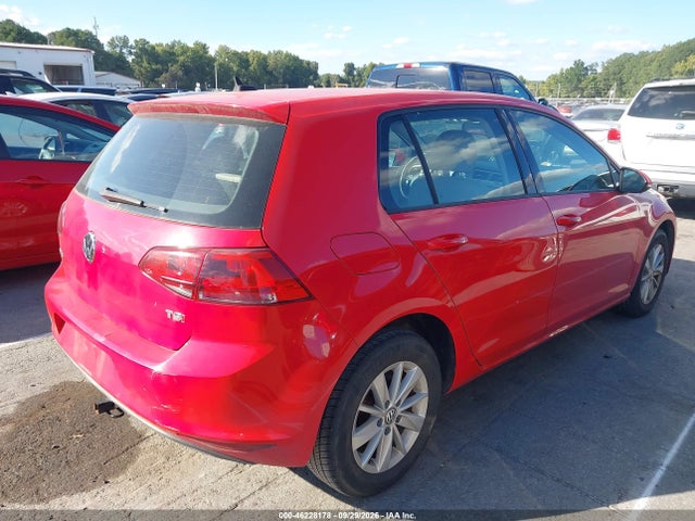 Продажа на аукционе авто 2015 Volkswagen Golf Tsi S 4-door, vin: 3VW217AU1FM029994, номер лота: 46228178