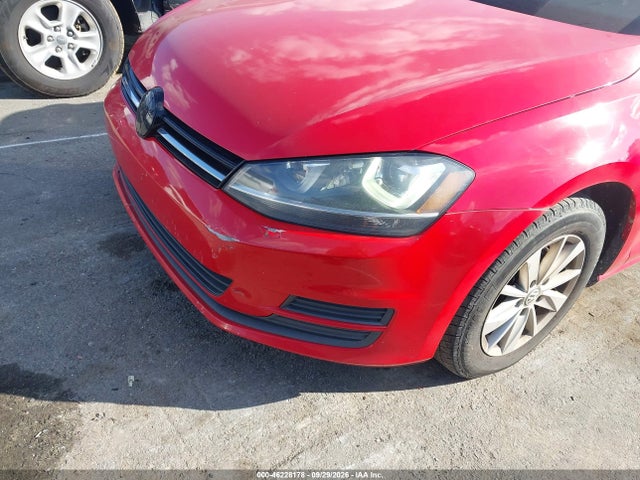 Продажа на аукционе авто 2015 Volkswagen Golf Tsi S 4-door, vin: 3VW217AU1FM029994, номер лота: 46228178