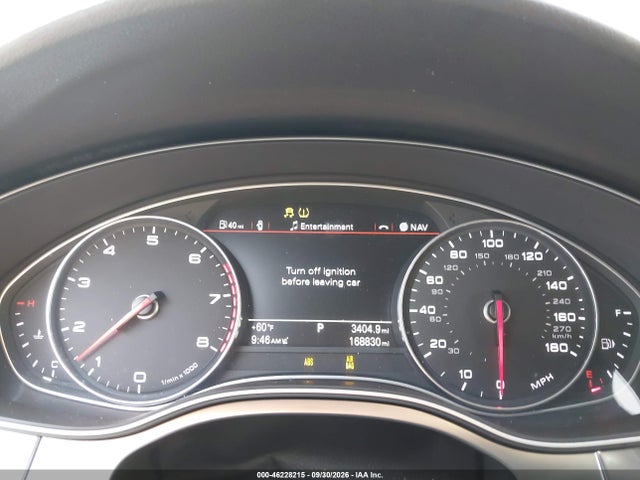 2013 Audi A6 3.0t Premium მანქანა იყიდება აუქციონზე, vin: WAUHGAFC9DN131858, აუქციონის ნომერი: 46228215