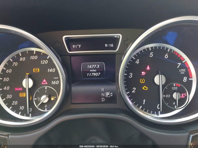 46228245 :رقم المزاد ، 4JGDF6EE8FA486515 vin ، 2015 Mercedes-benz Gl 450 4matic مزاد بيع