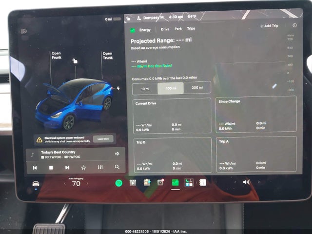 Продажа на аукционе авто 2021 Tesla Model Y Long Range Dual Motor All-wheel Drive, vin: 5YJYGDEE3MF213834, номер лота: 46228305