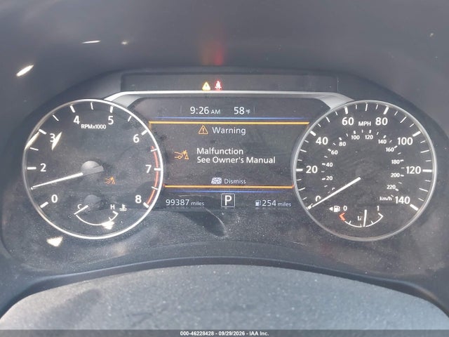 1N4BL4DV7LC236585 Nissan Altima Sv Fwd