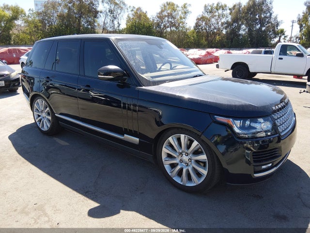 Продажа на аукционе авто 2016 Land Rover Range Rover Supercharged, vin: SALGS2EF2GA253240, номер лота: 46228477