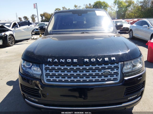 Продажа на аукционе авто 2016 Land Rover Range Rover Supercharged, vin: SALGS2EF2GA253240, номер лота: 46228477