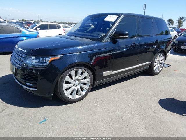 Продажа на аукционе авто 2016 Land Rover Range Rover Supercharged, vin: SALGS2EF2GA253240, номер лота: 46228477