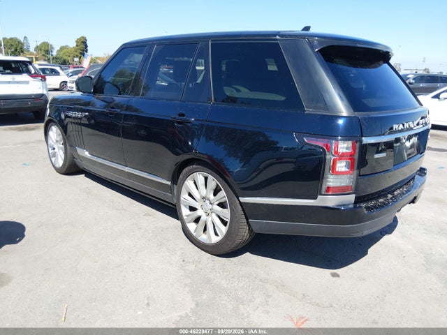 Продажа на аукционе авто 2016 Land Rover Range Rover Supercharged, vin: SALGS2EF2GA253240, номер лота: 46228477