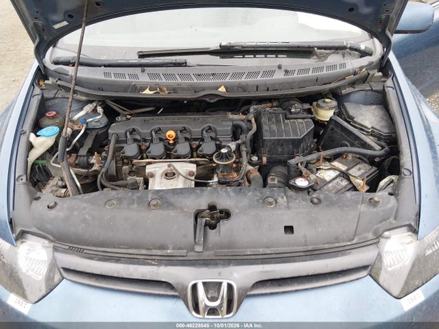 46228545 :رقم المزاد ، 2HGFG126X6H550616 vin ، 2006 Honda Civic Lx مزاد بيع