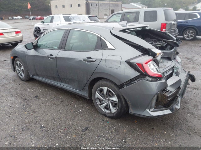 2021 Honda Civic Lx მანქანა იყიდება აუქციონზე, vin: SHHFK7H36MU201922, აუქციონის ნომერი: 46228609