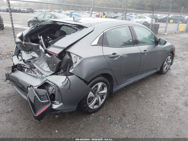 2021 Honda Civic Lx მანქანა იყიდება აუქციონზე, vin: SHHFK7H36MU201922, აუქციონის ნომერი: 46228609