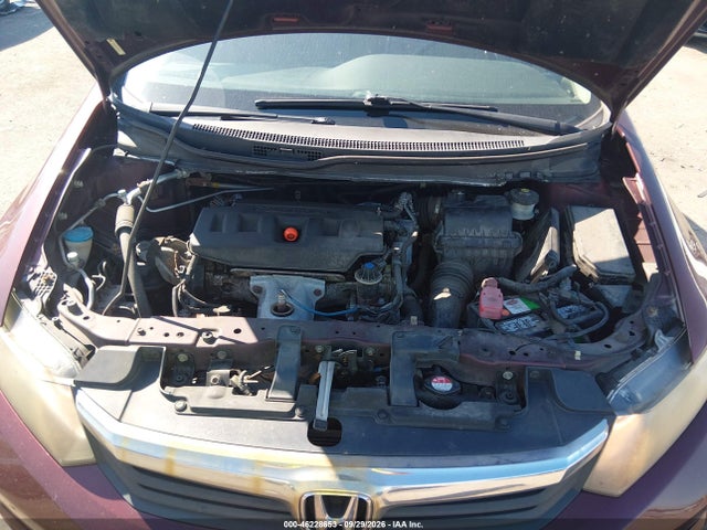 Продажа на аукционе авто 2012 Honda Civic Sdn Ex, vin: 19XFB2F82CE092592, номер лота: 46228653