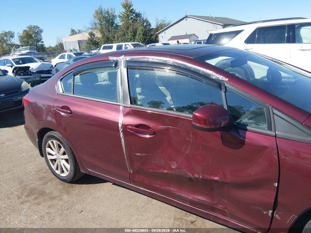 Продажа на аукционе авто 2012 Honda Civic Sdn Ex, vin: 19XFB2F82CE092592, номер лота: 46228653