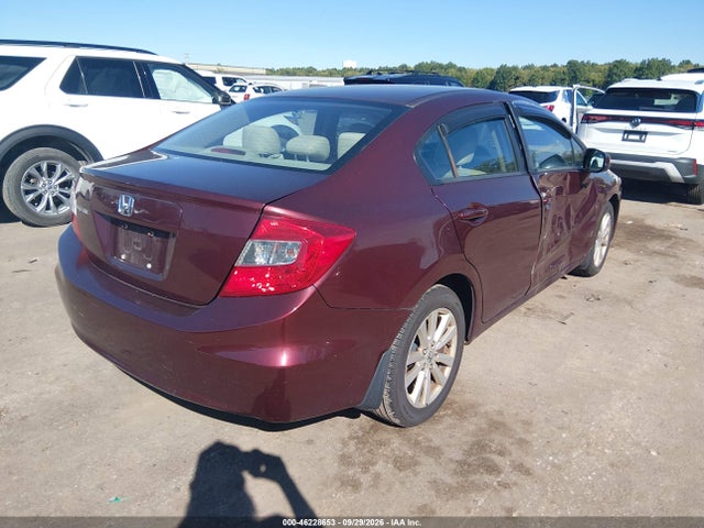 Продажа на аукционе авто 2012 Honda Civic Sdn Ex, vin: 19XFB2F82CE092592, номер лота: 46228653