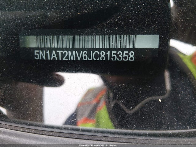 Продаж на аукціоні авто 2018 Nissan Rogue Sv, vin: 5N1AT2MV6JC815358, номер лоту: 46228779