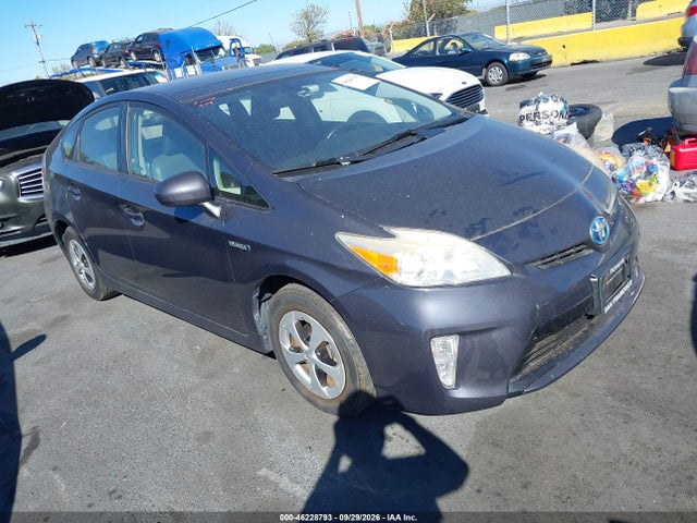 2012 Toyota Prius Four მანქანა იყიდება აუქციონზე, vin: JTDKN3DU8C1498083, აუქციონის ნომერი: 46228793