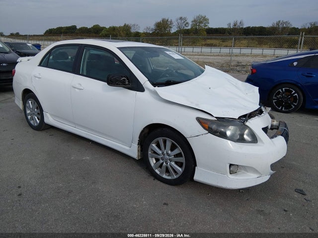 46228811 :رقم المزاد ، 2T1BU4EE7AC480134 vin ، 2010 Toyota Corolla S مزاد بيع