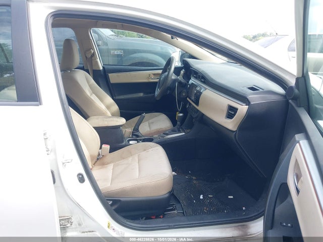 2015 Toyota Corolla Le მანქანა იყიდება აუქციონზე, vin: 2T1BURHE1FC399954, აუქციონის ნომერი: 46228826
