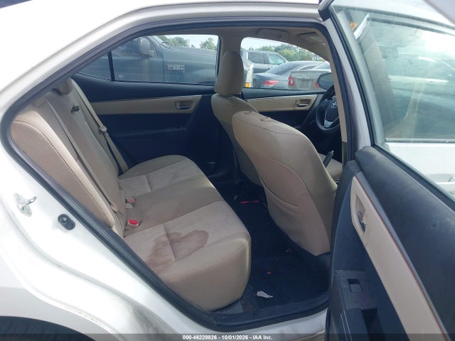2015 Toyota Corolla Le მანქანა იყიდება აუქციონზე, vin: 2T1BURHE1FC399954, აუქციონის ნომერი: 46228826