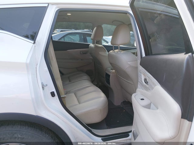 46228876 :رقم المزاد ، 5N1AZ2MH0HN203406 vin ، 2017 Nissan Murano Sl مزاد بيع