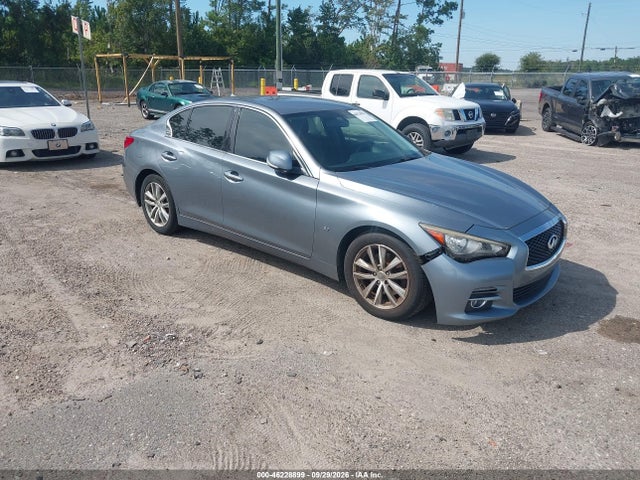 2015 Infiniti Q50 მანქანა იყიდება აუქციონზე, vin: JN1BV7AP0FM352417, აუქციონის ნომერი: 46228899