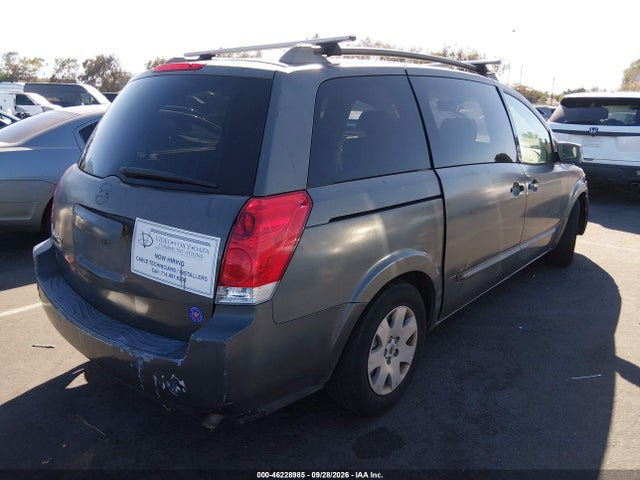 Продаж на аукціоні авто 2005 Nissan Quest 3.5, vin: 5N1BV28U95N137568, номер лоту: 46228985