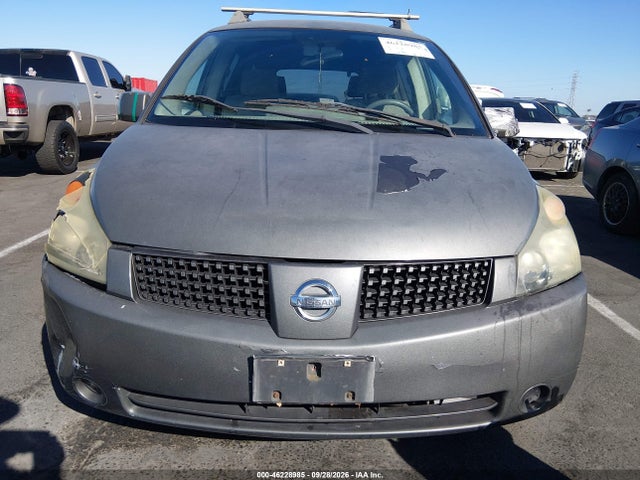 Продаж на аукціоні авто 2005 Nissan Quest 3.5, vin: 5N1BV28U95N137568, номер лоту: 46228985