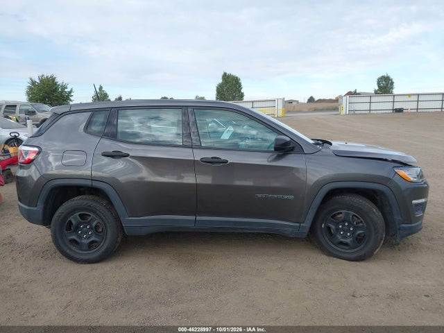2018 Jeep Compass Sport 4x4 მანქანა იყიდება აუქციონზე, vin: 3C4NJDAB3JT117540, აუქციონის ნომერი: 46228997