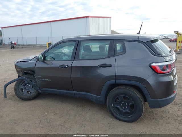 2018 Jeep Compass Sport 4x4 მანქანა იყიდება აუქციონზე, vin: 3C4NJDAB3JT117540, აუქციონის ნომერი: 46228997