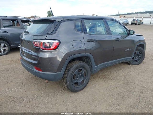 2018 Jeep Compass Sport 4x4 მანქანა იყიდება აუქციონზე, vin: 3C4NJDAB3JT117540, აუქციონის ნომერი: 46228997