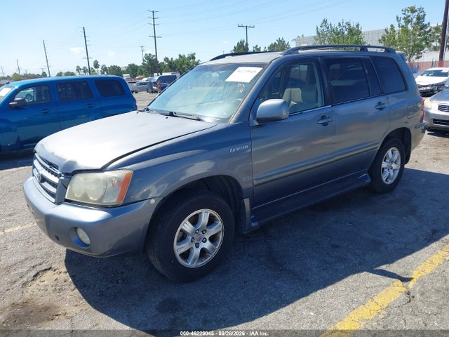 46229045 :رقم المزاد ، JTEGF21A220047786 vin ، 2002 Toyota Highlander Limited V6 مزاد بيع