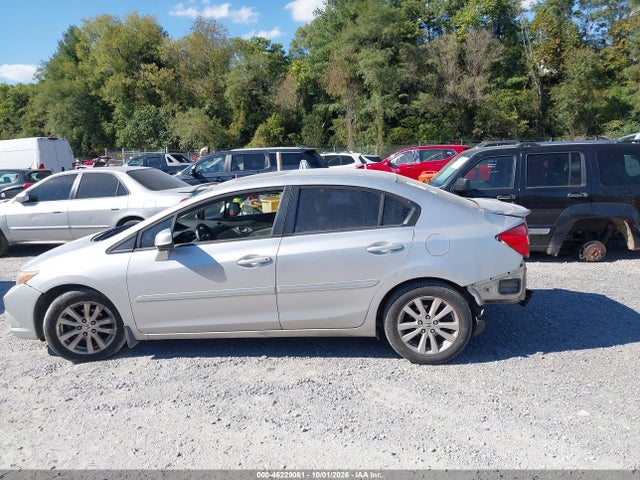 2012 Honda Civic Ex მანქანა იყიდება აუქციონზე, vin: 19XFB2F84CE020745, აუქციონის ნომერი: 46229061
