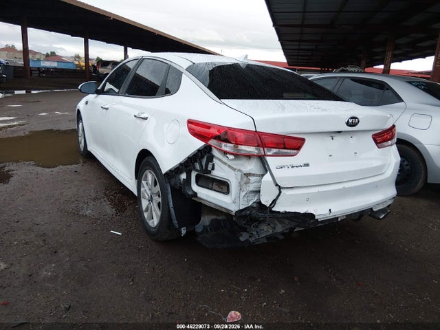 Продажа на аукционе авто 2018 Kia Optima Lx, vin: 5XXGT4L39JG238562, номер лота: 46229073