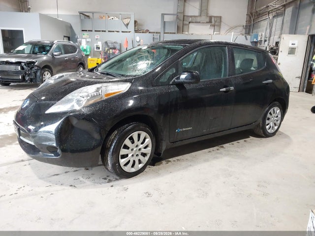2016 Nissan Leaf S მანქანა იყიდება აუქციონზე, vin: 1N4BZ0CP2GC313640, აუქციონის ნომერი: 46229081