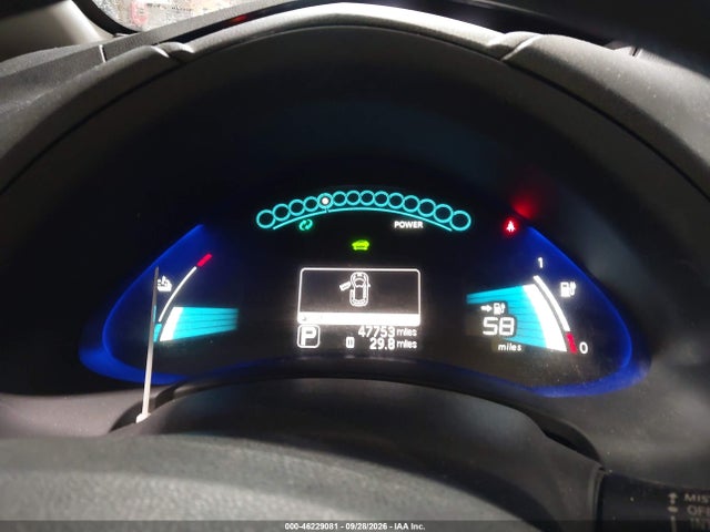 2016 Nissan Leaf S მანქანა იყიდება აუქციონზე, vin: 1N4BZ0CP2GC313640, აუქციონის ნომერი: 46229081