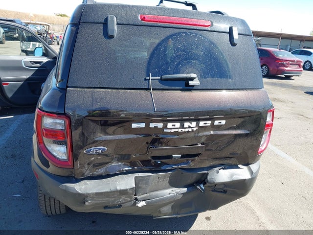 46229234 :رقم المزاد ، 3FMCR9D97MRA30601 vin ، 2021 Ford Bronco Sport Badlands مزاد بيع