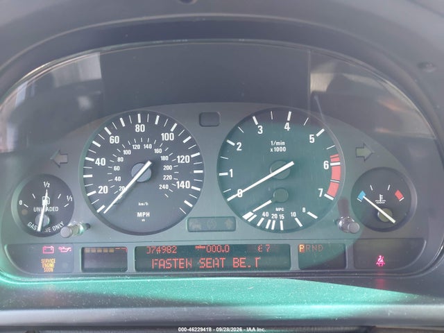 2002 Bmw 540ia მანქანა იყიდება აუქციონზე, vin: WBADN63402GN85884, აუქციონის ნომერი: 46229418