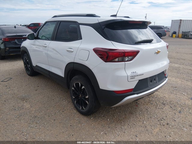 Aukcja sprzedaży 2022 Chevrolet Trailblazer Awd Lt, vin: KL79MRSL7NB024456, numer aukcji: 46229457