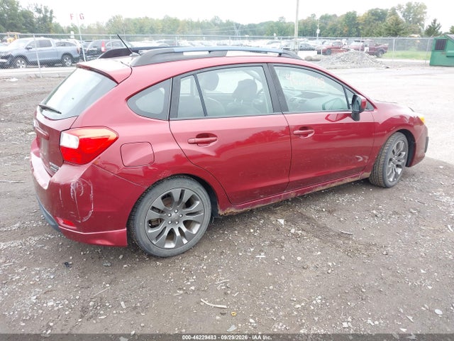 2012 Subaru Impreza 2.0i Sport Limited მანქანა იყიდება აუქციონზე, vin: JF1GPAS6XCH205516, აუქციონის ნომერი: 46229483