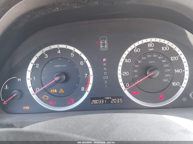 46229564 :رقم المزاد ، JHMCP26818C039609 vin ، 2008 Honda Accord 2.4 Ex-l مزاد بيع