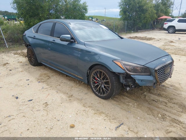 Продаж на аукціоні авто 2018 Genesis G80 3.3t Sport, vin: KMHGN4JB3JU248630, номер лоту: 46229597