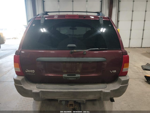 2000 Jeep Grand Cherokee Laredo მანქანა იყიდება აუქციონზე, vin: 1J4GW48NXYC222537, აუქციონის ნომერი: 46229598