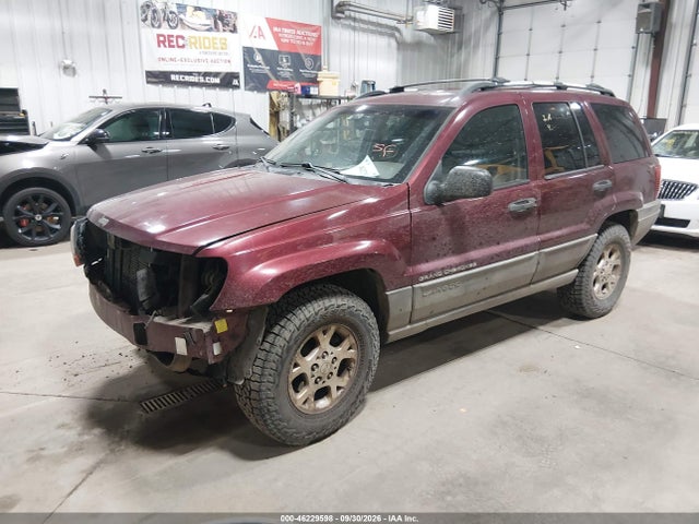2000 Jeep Grand Cherokee Laredo მანქანა იყიდება აუქციონზე, vin: 1J4GW48NXYC222537, აუქციონის ნომერი: 46229598