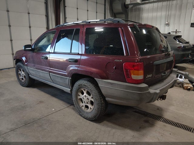 2000 Jeep Grand Cherokee Laredo მანქანა იყიდება აუქციონზე, vin: 1J4GW48NXYC222537, აუქციონის ნომერი: 46229598